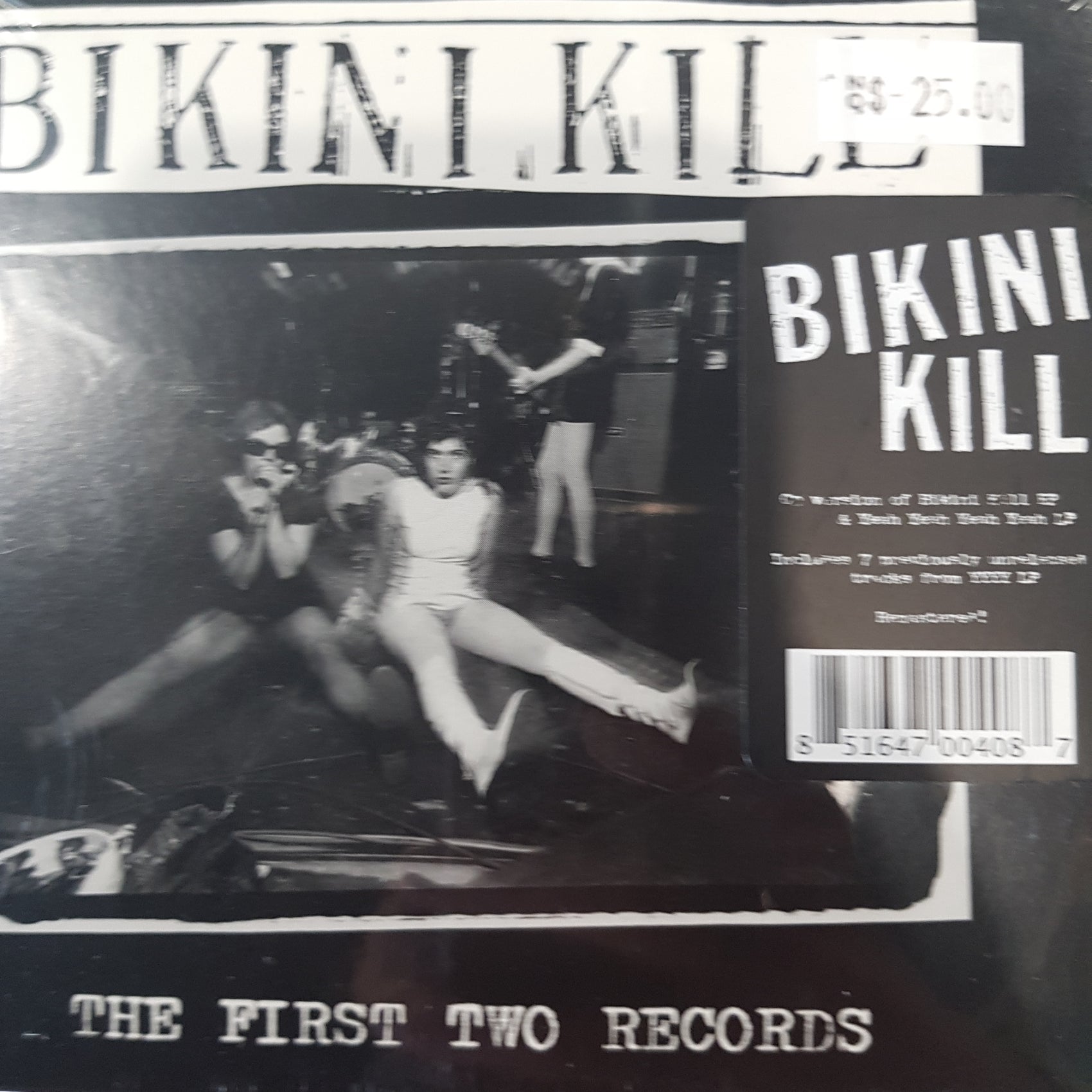 BIKINI KILL - THE FIRST TWO RECORDS CD