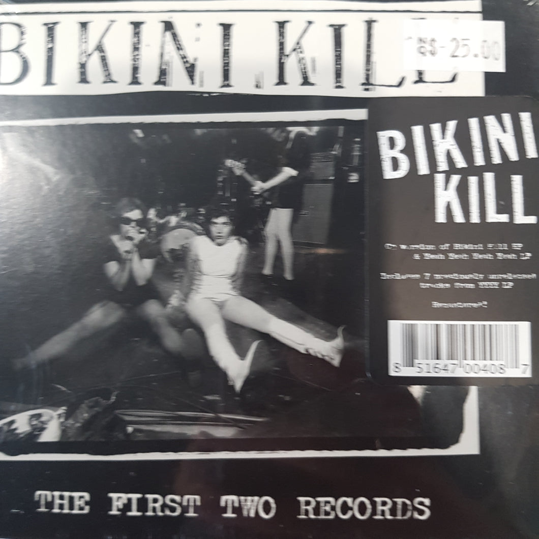 BIKINI KILL - THE FIRST TWO RECORDS CD