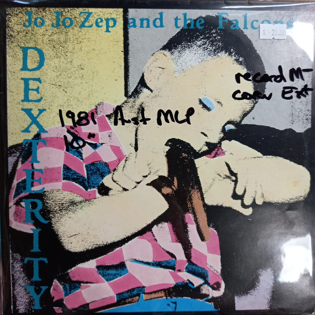 JOJO ZEP AND THE FALCONS - DEXTERITY (USED VINYL 1981 AUS 10