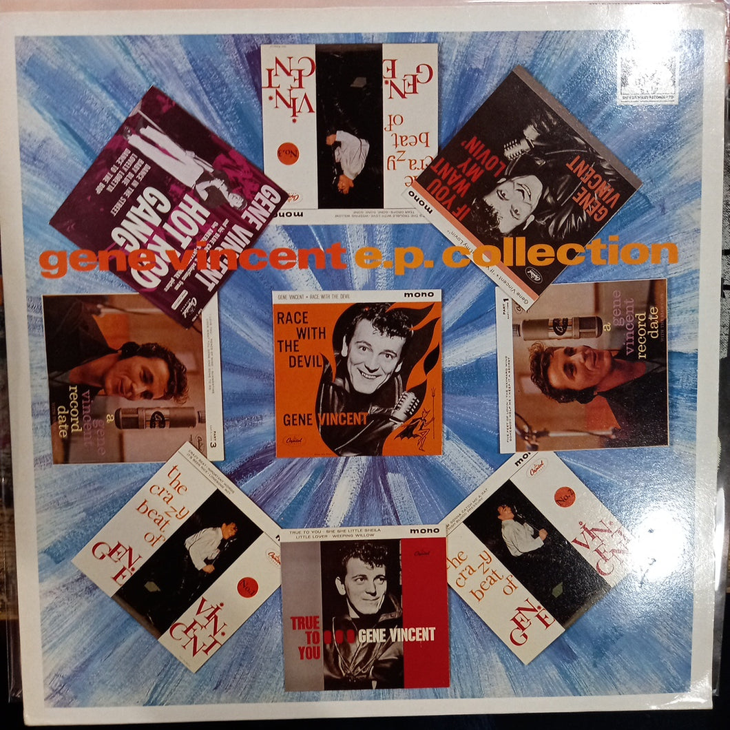 GENE VINCENT - EP COLLECTION (USED VINYL 1989 U.K. M- EX+)