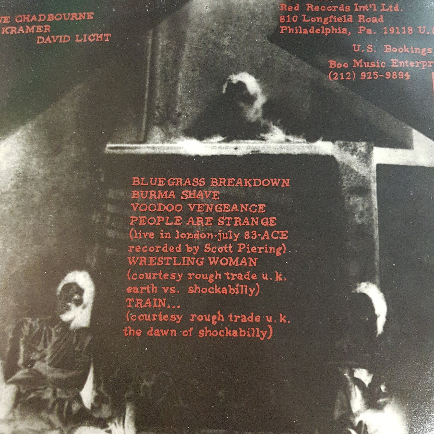 SHOCKABILLY - GREATEST HITS (USED VINYL 1983 UK EX+/EX+)