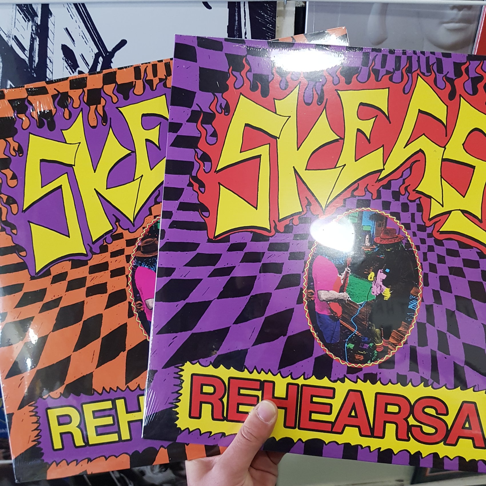 SKEGSS - REHEARSAL (ORANGE OR PURPLE COLOUR COVER) VINYL