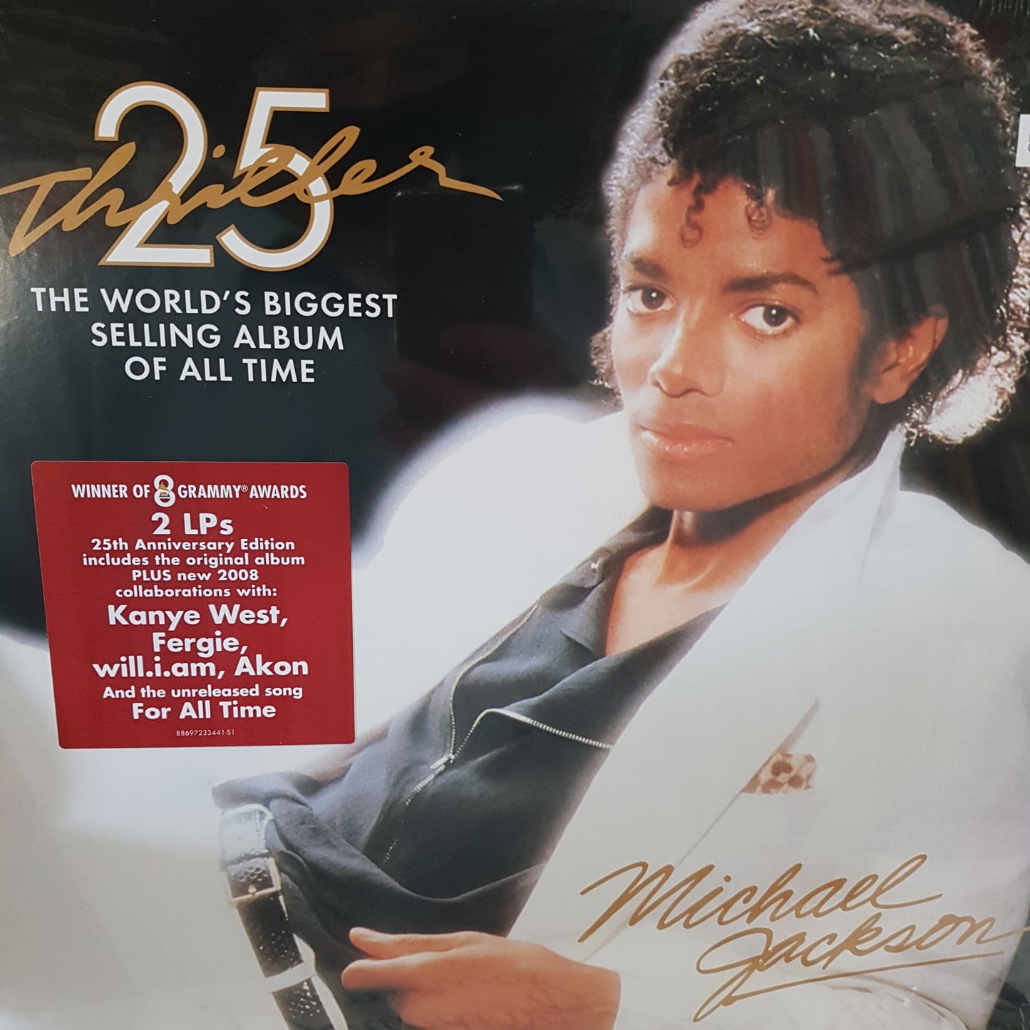 MICHAEL JACKSON - THRILLER (25TH ANNIVERSARY) (2LP)  VINYL