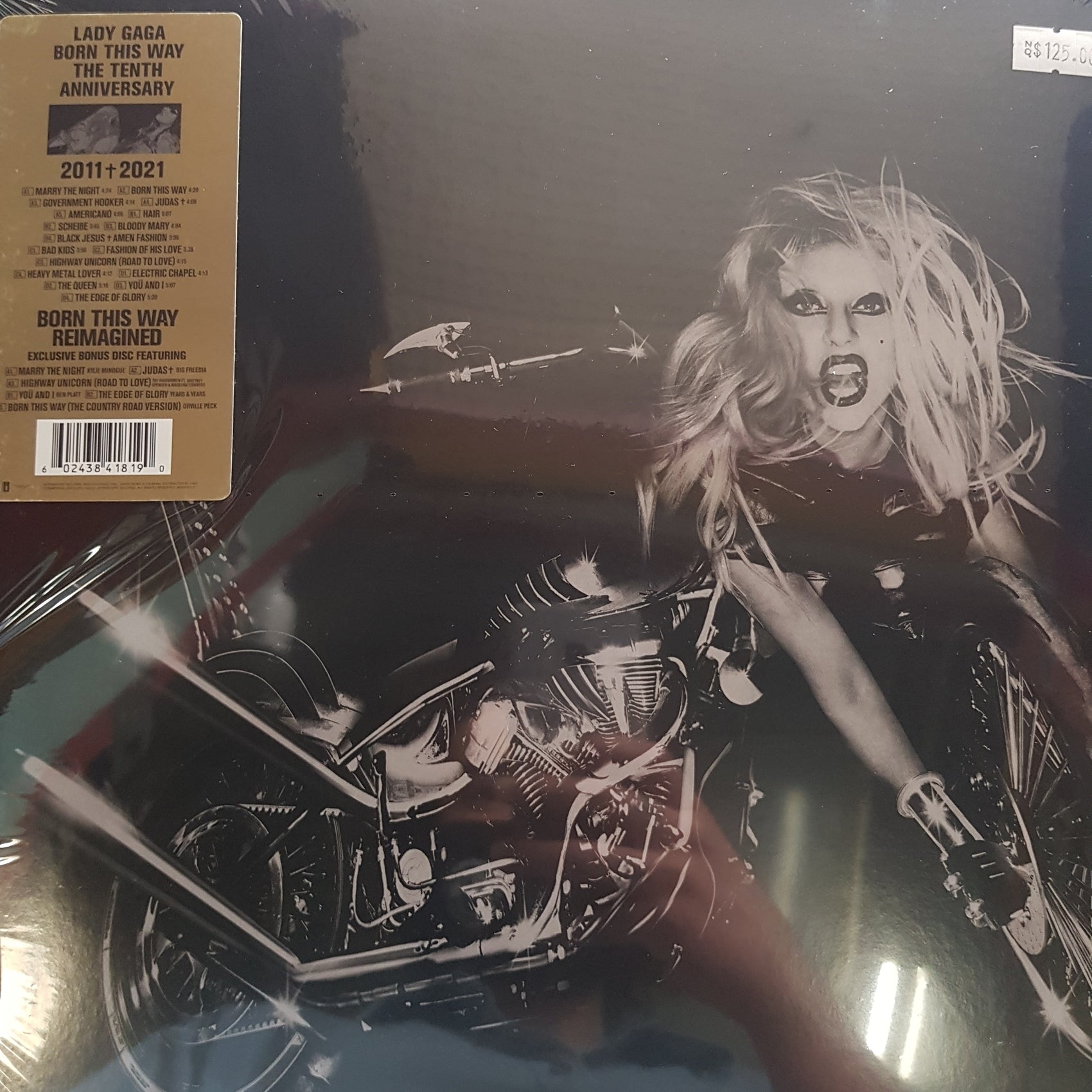 LADY GAGA - BORN THIS WAY REIMAGINED (3LP) VINYL