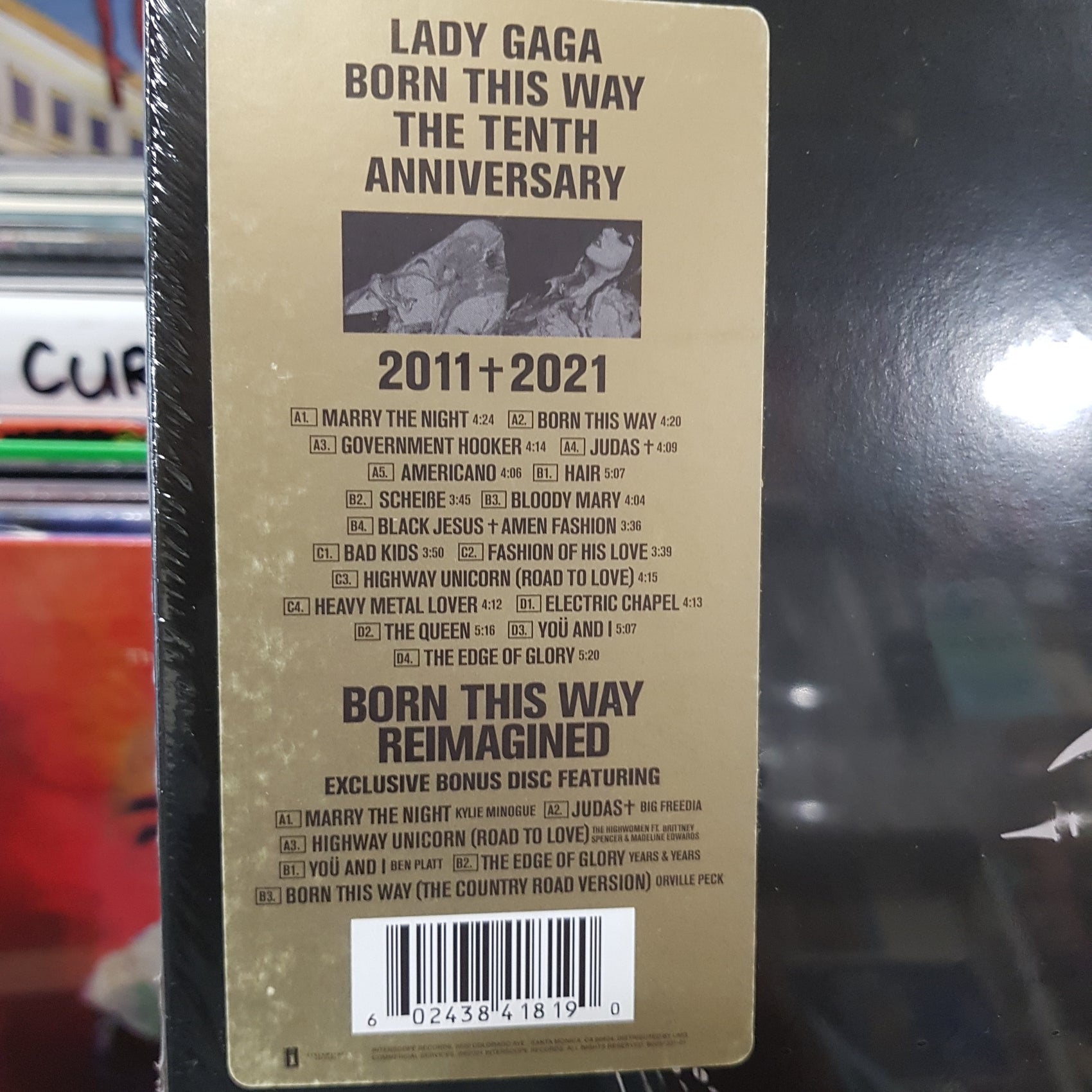 LADY GAGA - BORN THIS WAY REIMAGINED (3LP) VINYL
