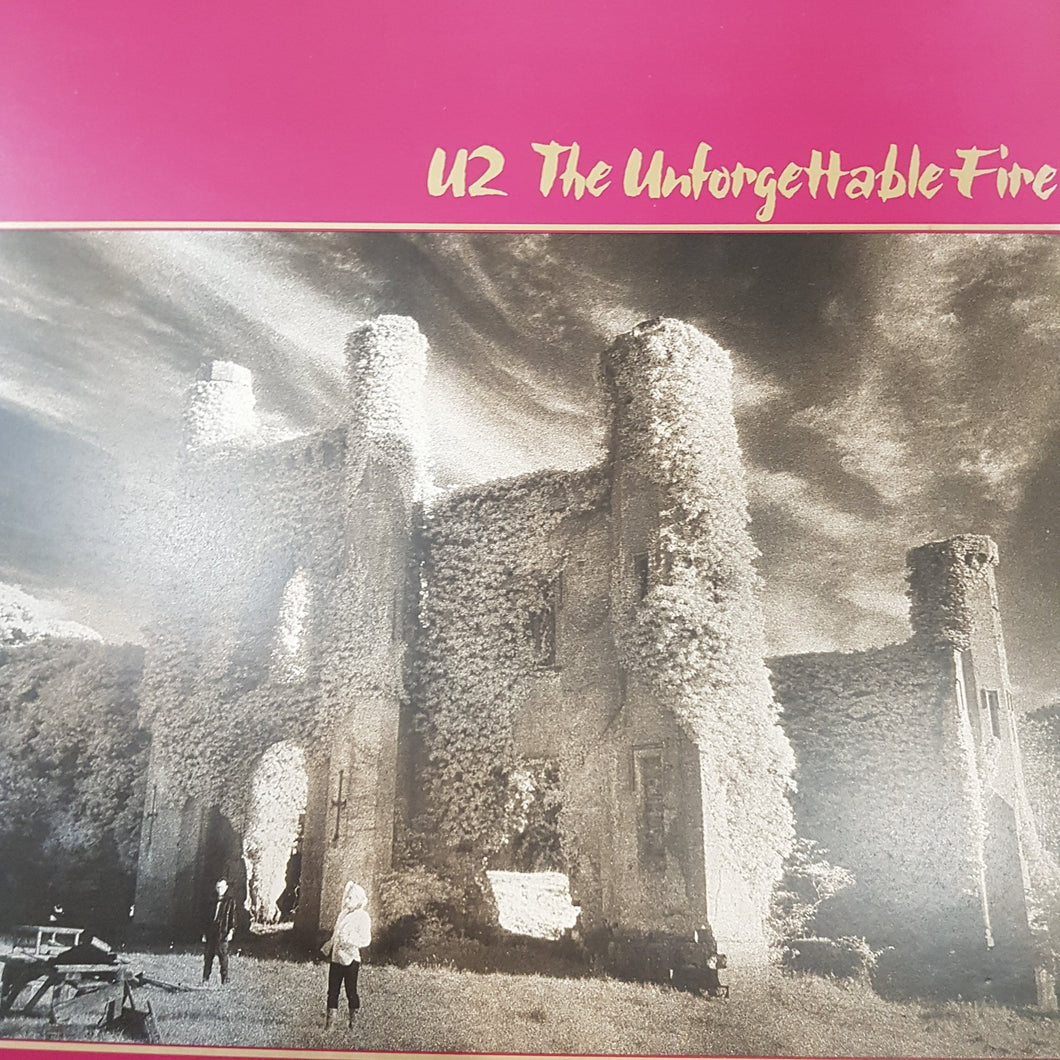 U2 - THE UNFORGETTABLE FIRE (WINE RED COLOURED) VINYL