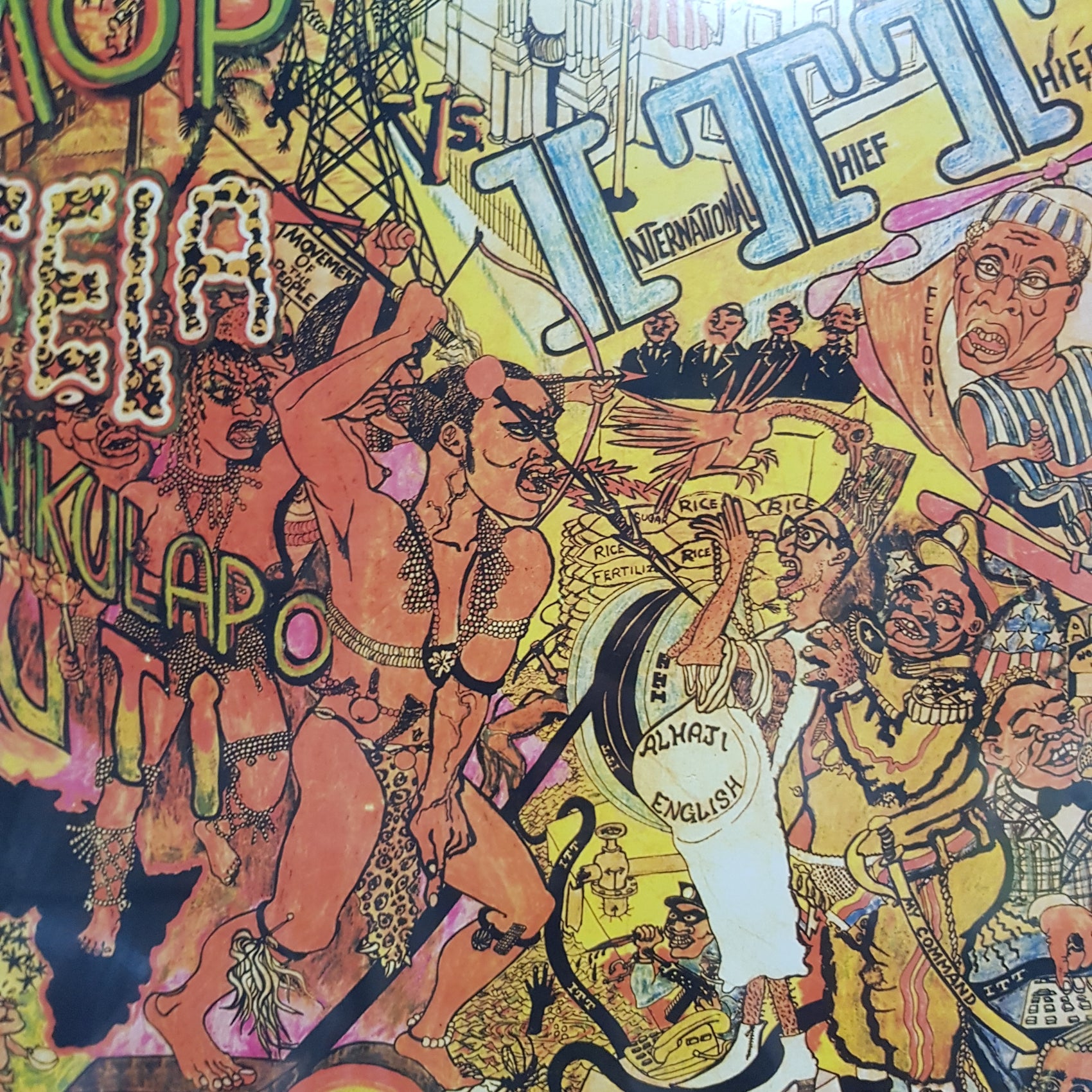 FELA KUTI - INTERNATION THIEF THIEF VINYL