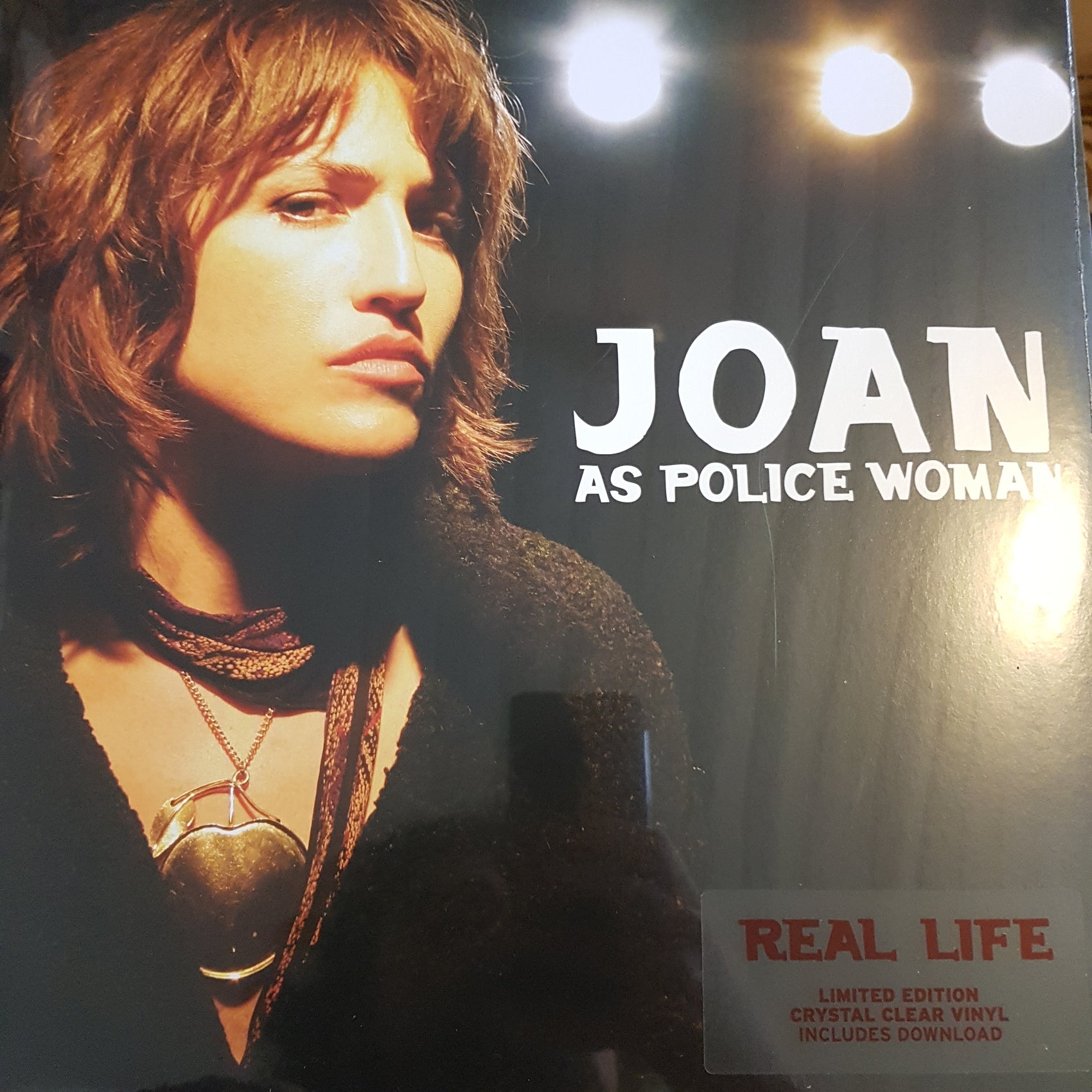 JOAN AS POLICE WOMAN - REAL LIFE (CLEAR COLOURED) VINYL