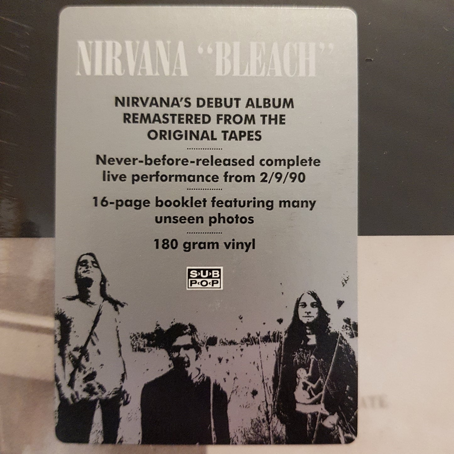 NIRVANA - BLEACH (2LP) VINYL