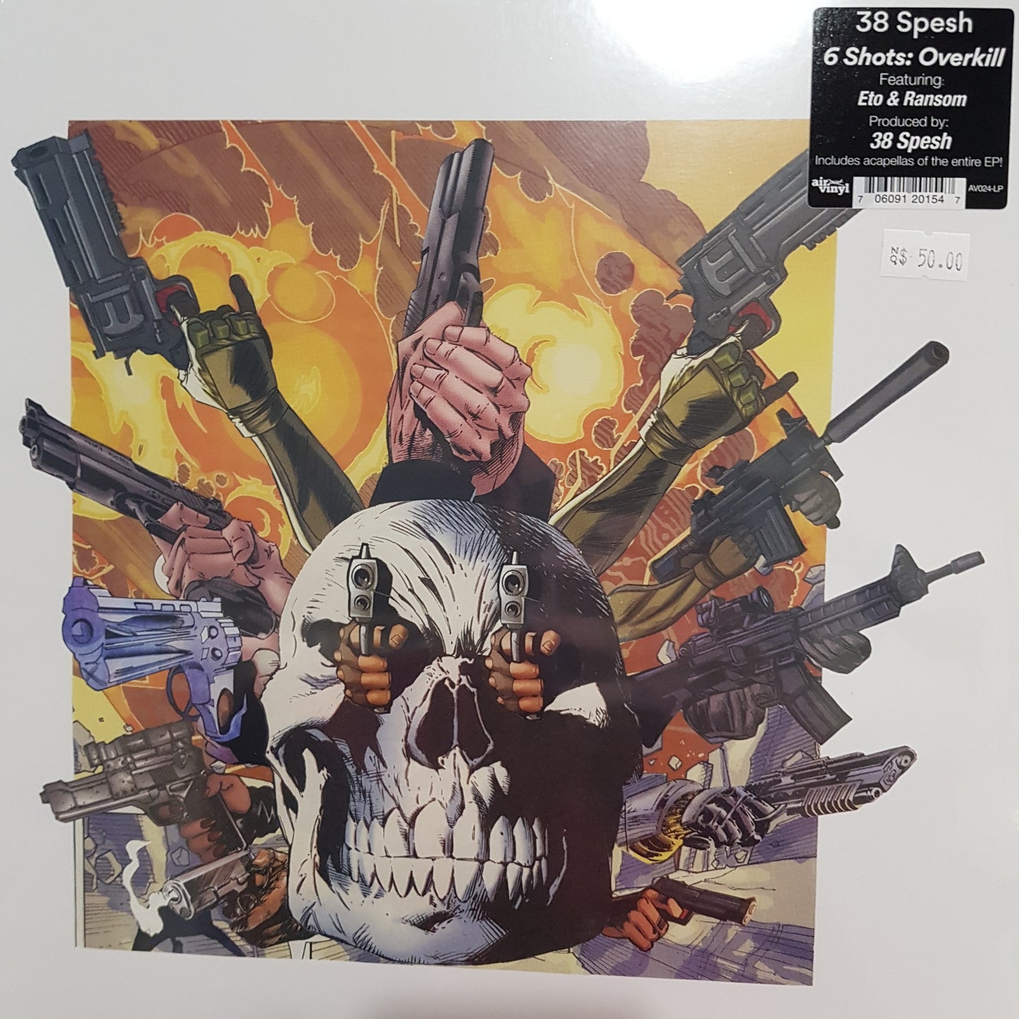 38 SPESH - 6 SHOTS: OVERKILL VINYL