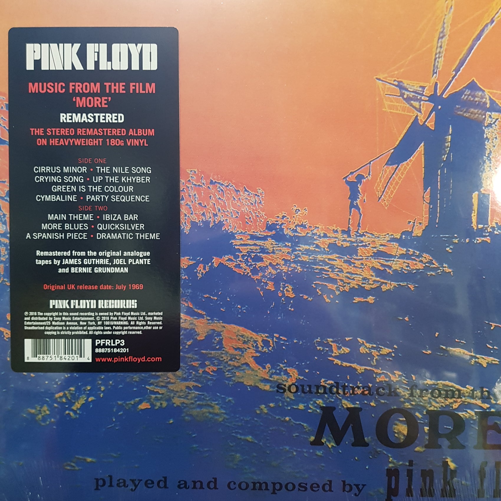 PINK FLOYD - SOUNDTRACK FROM THE FILM MORE VINYL