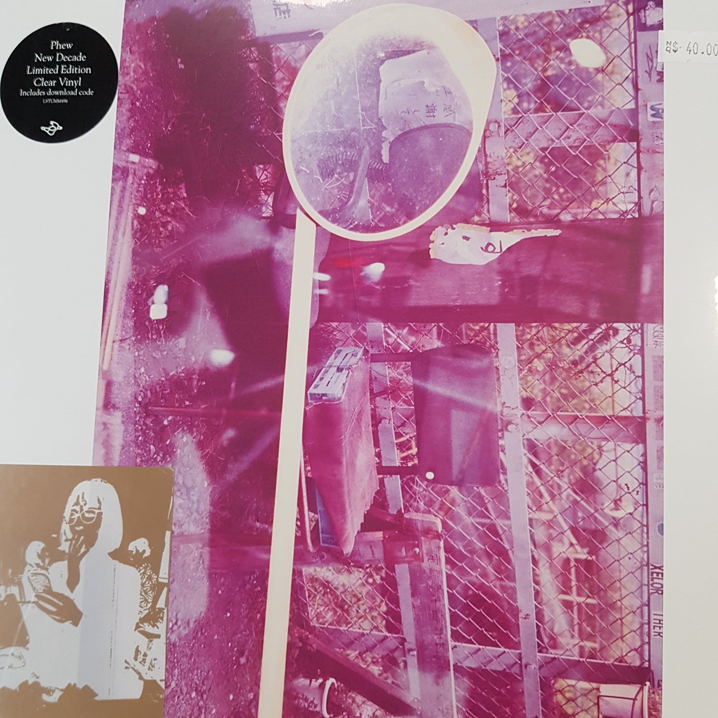 PHEW - NEW DECADE (CLEAR COLOURED) VINYL
