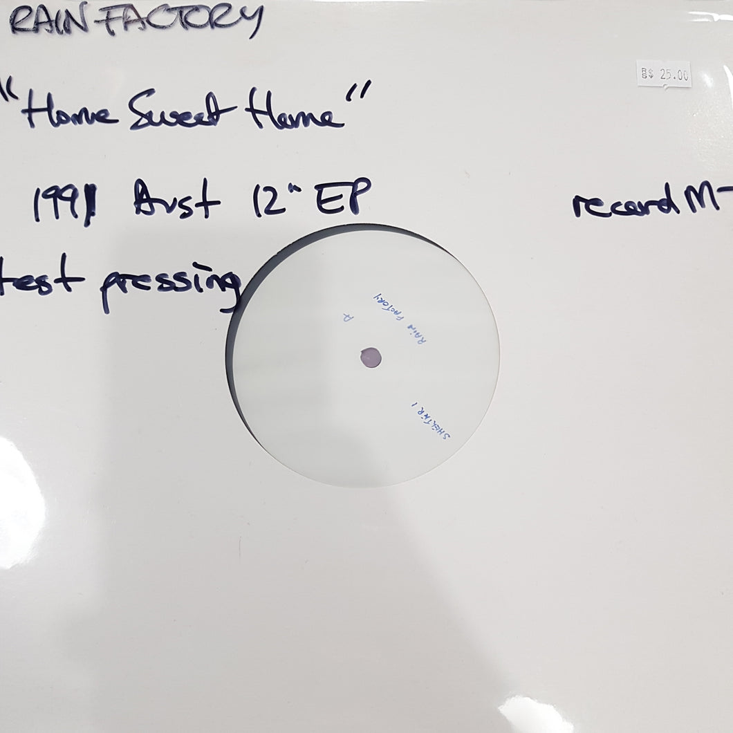 RAIN FACTORY - HOME STREET HOME (TEST PRESSING) (USED VINYL 1991 AUS M-)