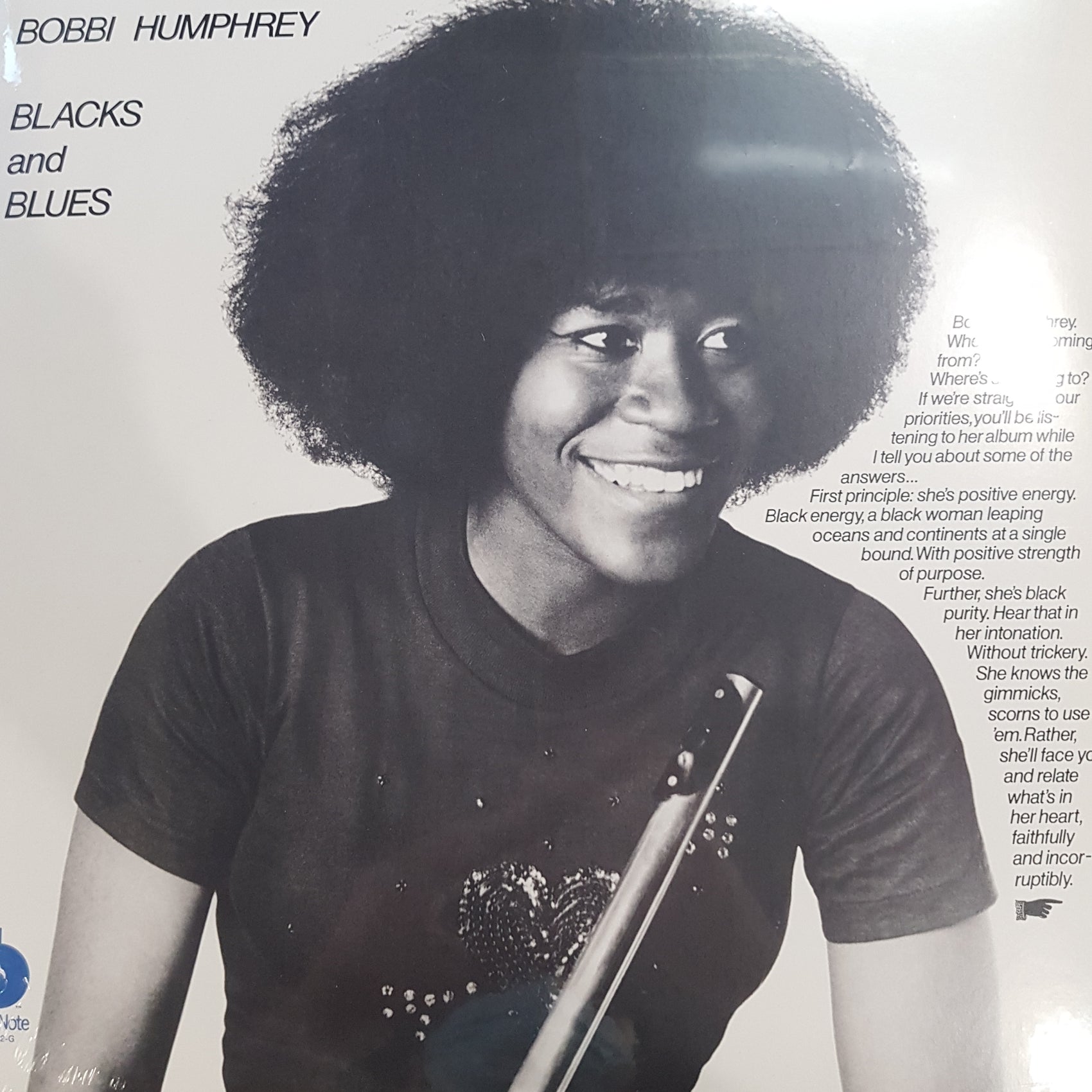 BOBBI HUMPHREY - BLACKS AND BLUES VINYL