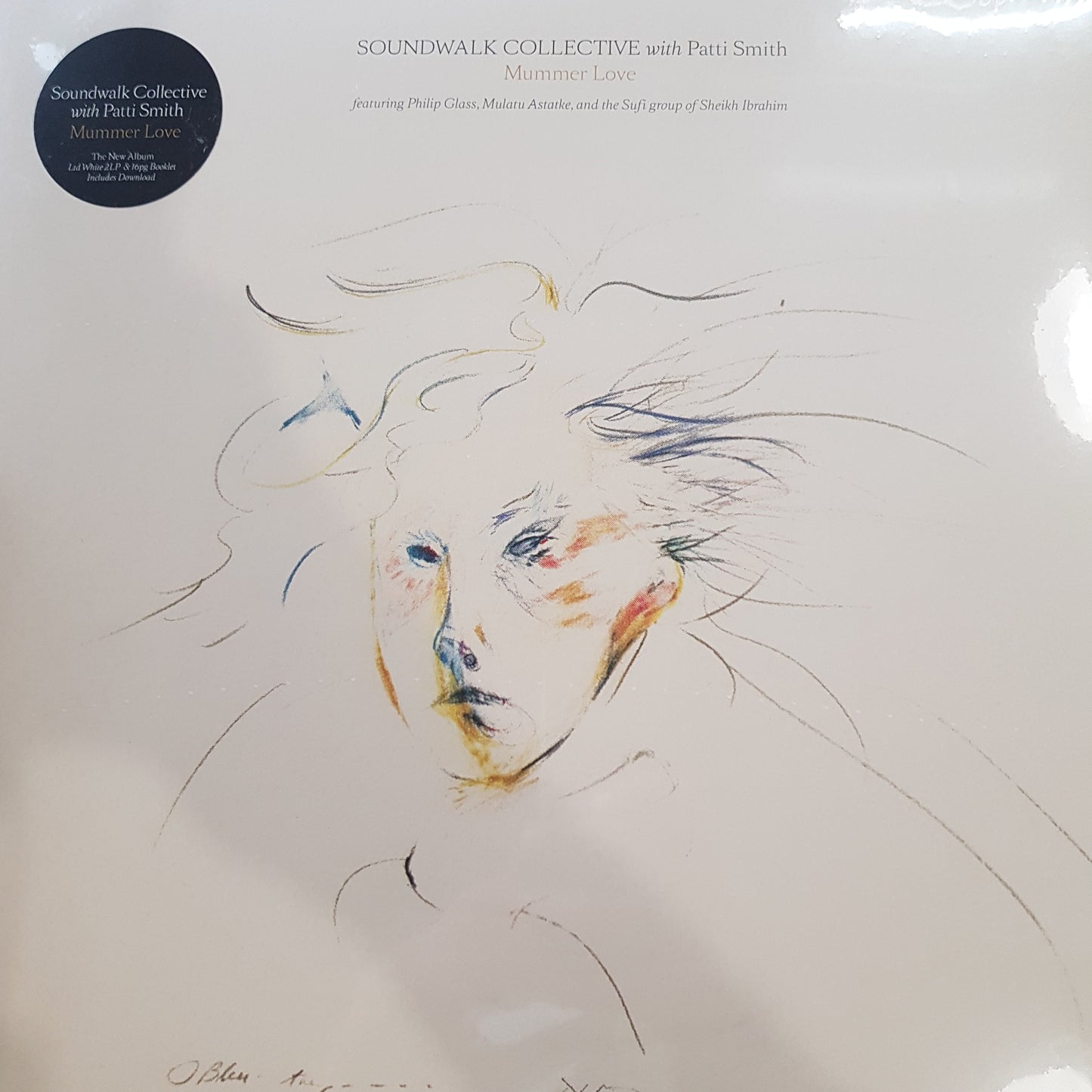 SOUNDWALK COLLECTIVE AND PATTI SMITH - MUMMER LOVE (2LP) (WHITE COLOURED) VINYL