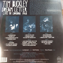 Load image into Gallery viewer, TIM BUCKLEY - DREAM LETTER- LIVE IN LONDON 1968 (3LP) VINYL
