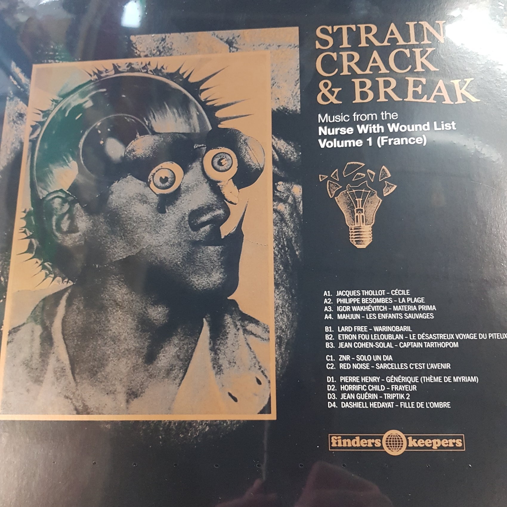 VARIOUS ARTISTS - STRAIN CRACKLE AND BREAK: MUSIC FROM THE NURSE WITH WOUND LIST VOL 1 (2LP) VINYL