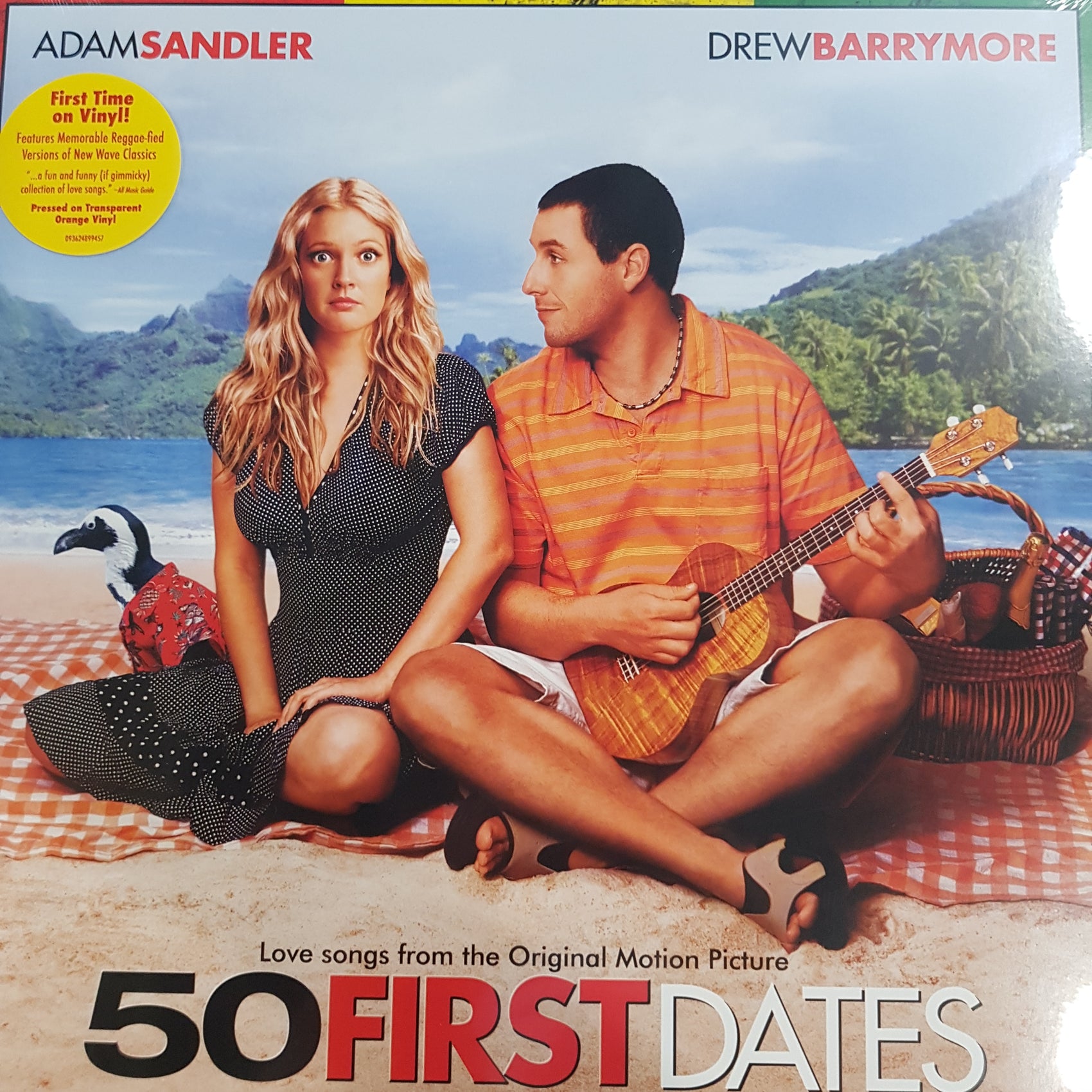 VARIOUS ARTISTS - 50 FIRST DATES (TRANSPARENT ORANGE COLOURED) VINYL
