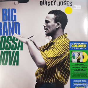 QUINCY JONES & HIS ORCHESTRA - BIG BAND BOSSA NOVA (COLOURED) VINYL