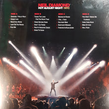 Load image into Gallery viewer, NEIL DIAMOND - HOT AUGUST NIGHT NYC: LIVE FROM MADISON SQUARE GARDEN (2LP) VINYL

