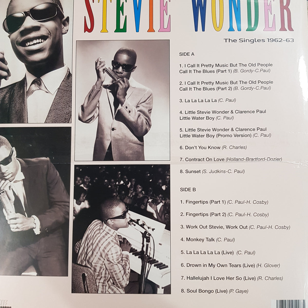 STEVIE WONDER - THE SINGLES 1962-63 VINYL