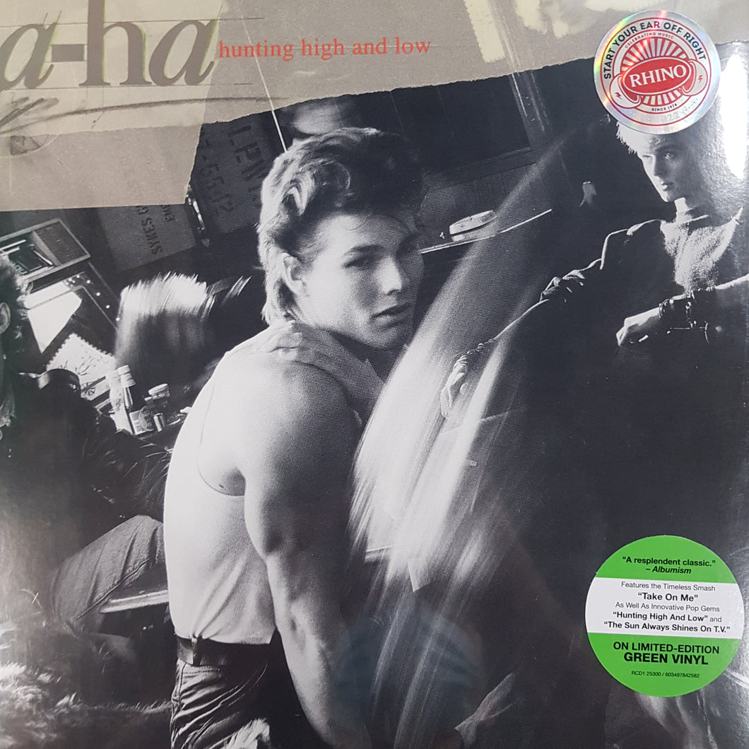 A-HA - HUNTING HIGH AND LOW (SUNSET ORANGE COLOURED) VINYL