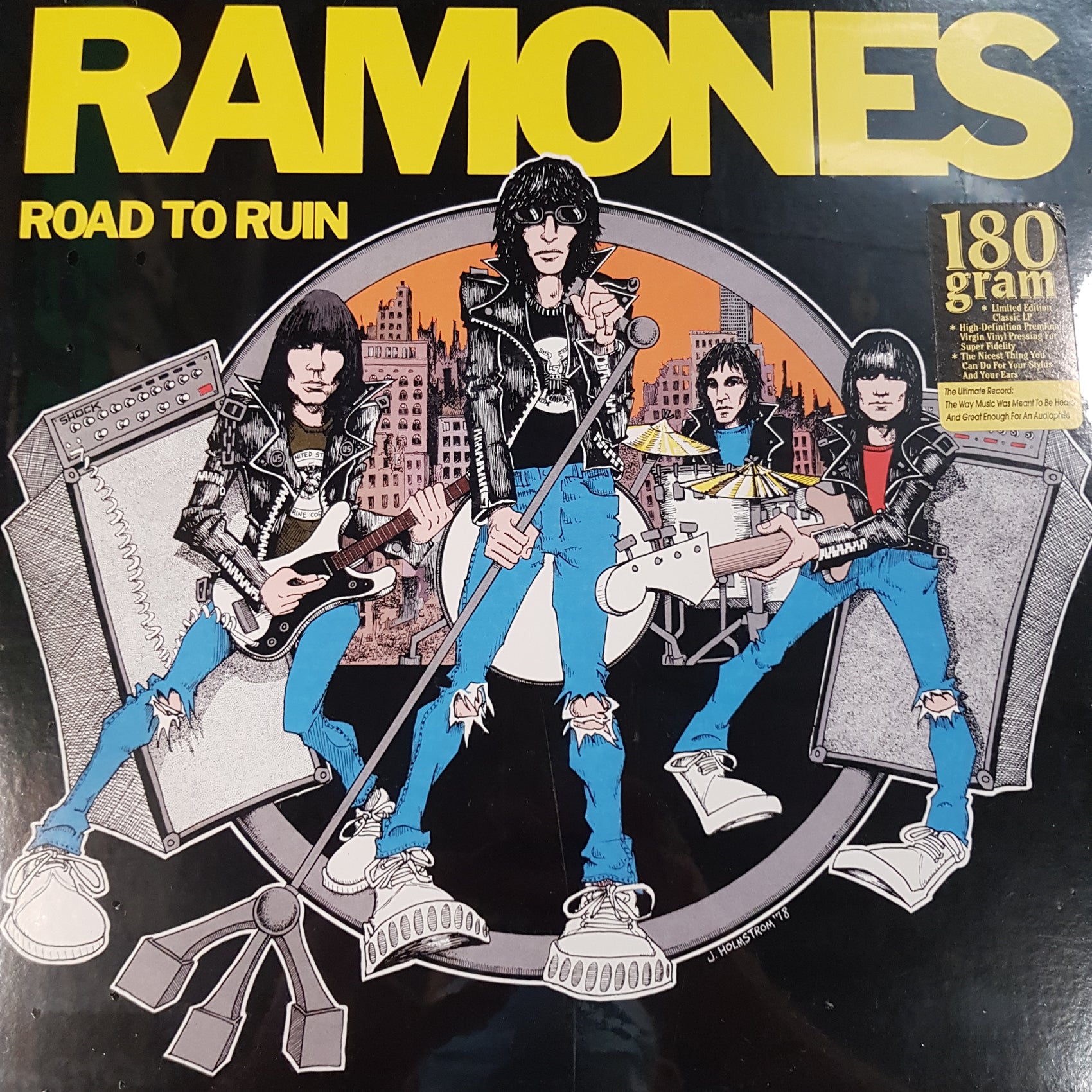 RAMONES - ROAD TO RUN VINYL