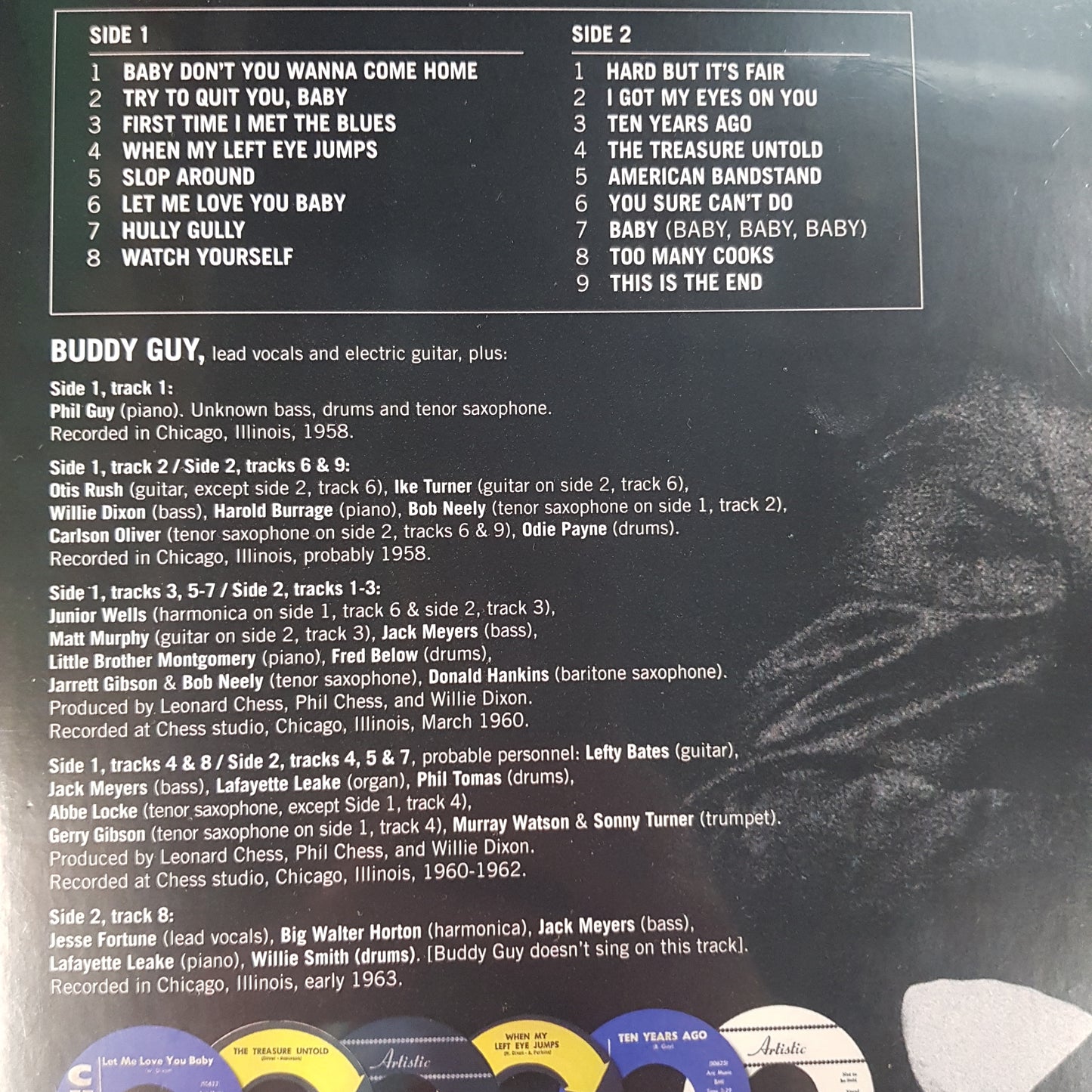 BUDDY GUY - FIRST TIME I MET THE BLUES VINYL