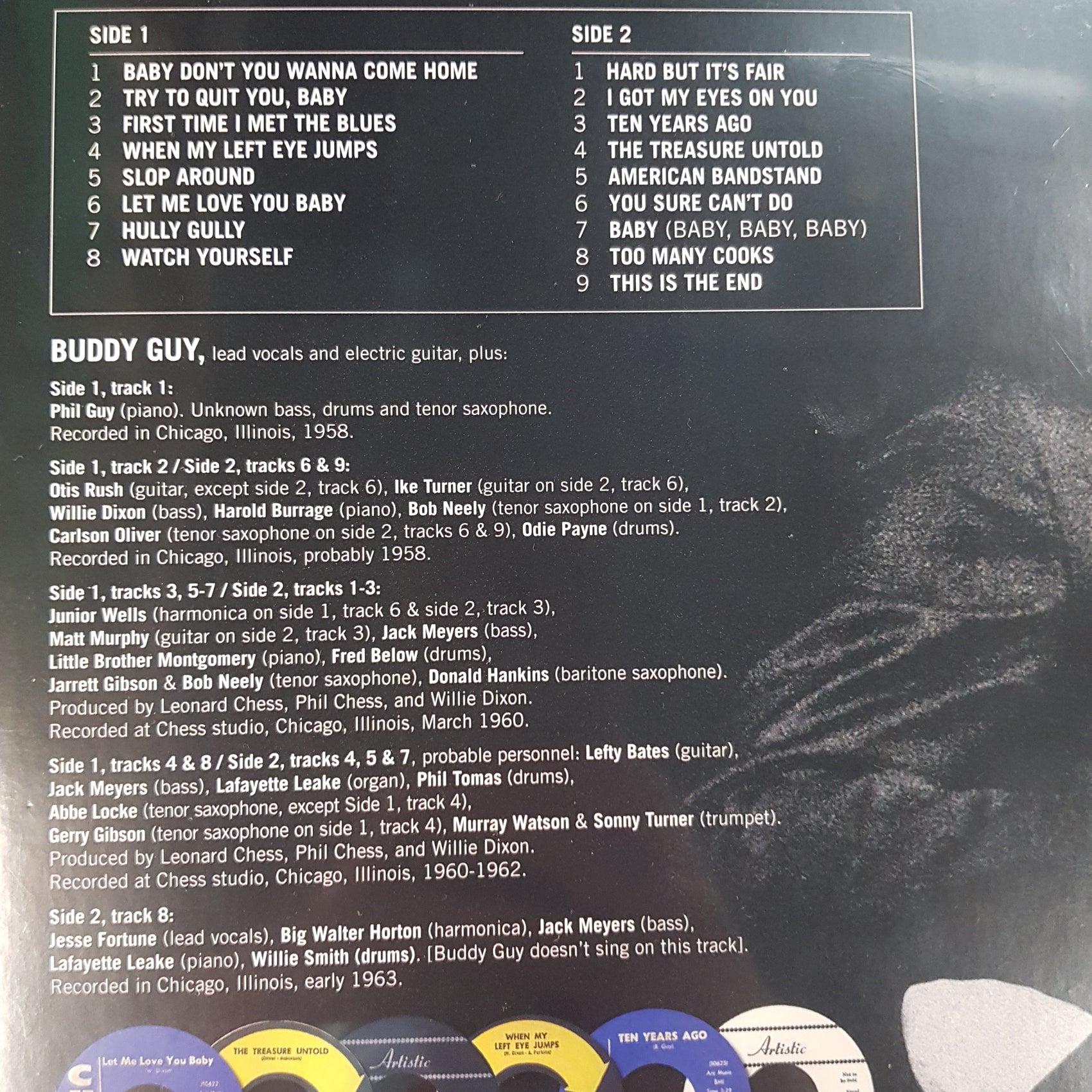 BUDDY GUY - FIRST TIME I MET THE BLUES VINYL