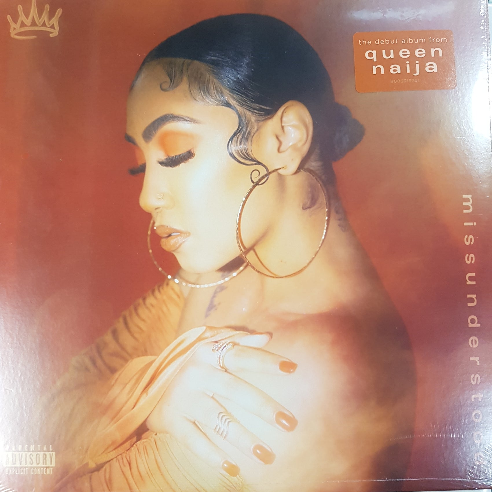 QUEEN NAIJA - MISSUNDERSTOOD (TRANSLUCENT ORANGE COLOURED) VINYL
