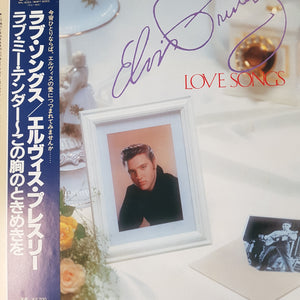 ELVIS PRESLEY - LOVE SONGS (USED VINYL 1981 JAPANESE EX+/M-)