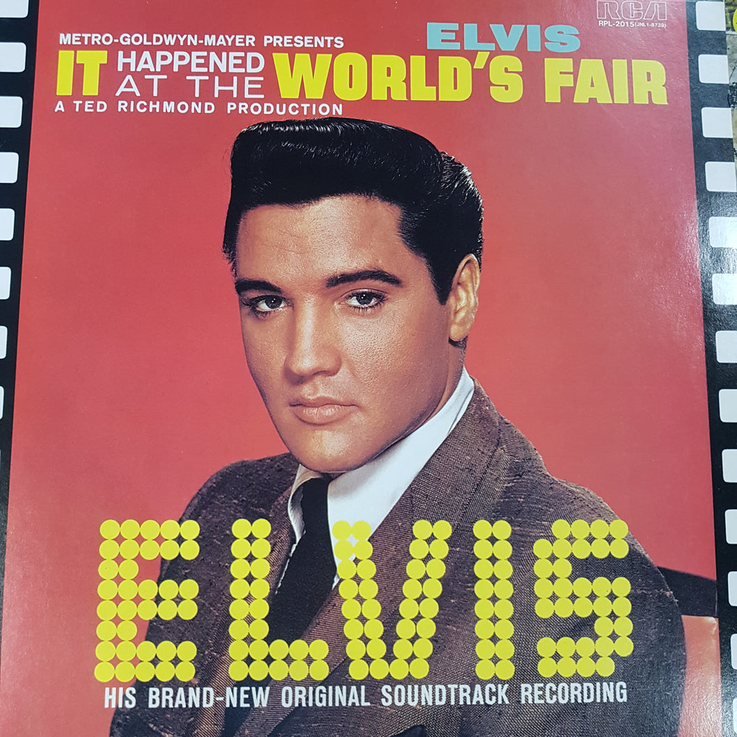 ELVIS PRESLEY - IT HAPPENED AT THE WORLD'S FAIR (USED VINYL 1982 JAPANESE M-/M-)