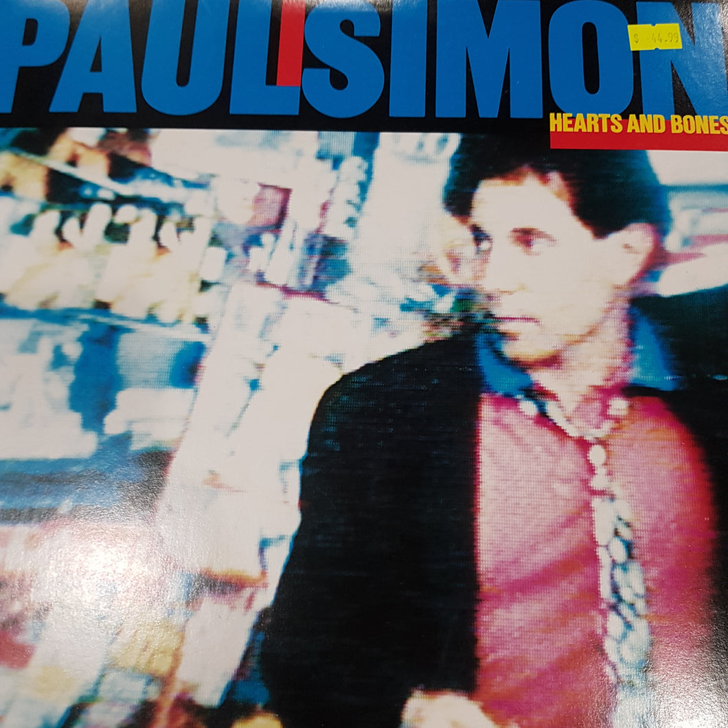 PAUL SIMON - HEARTS AND BONES (USED VINYL 1983 CANADIAN M-/EX+)