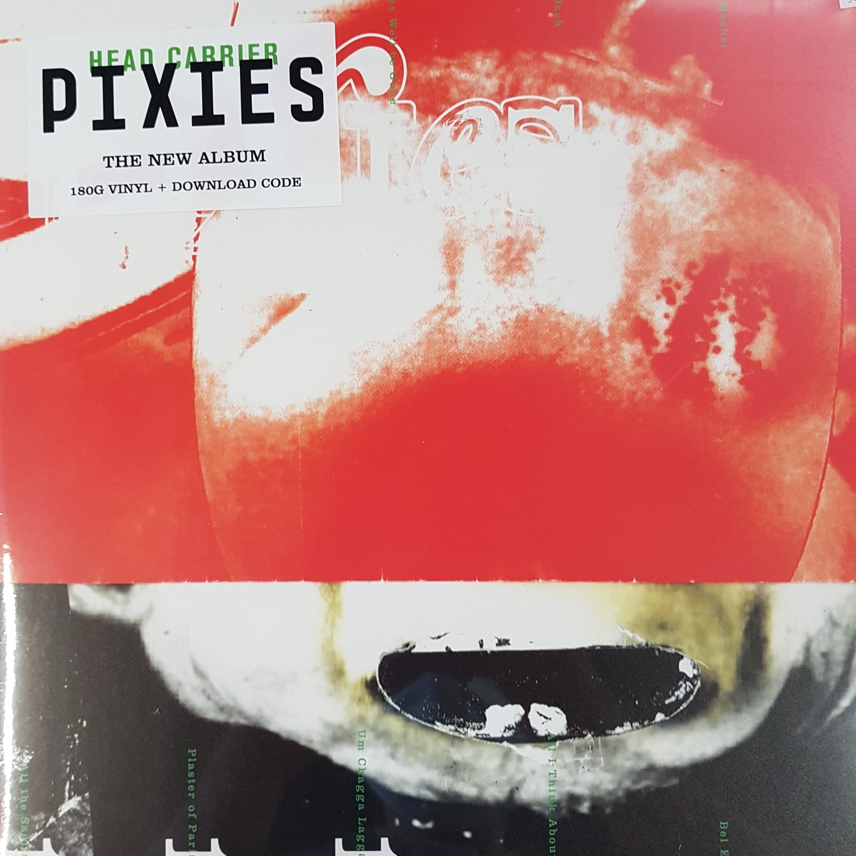 PIXIES - HEAD CARRIER (USED VINYL 2016 WORLDWIDE M-/M-)