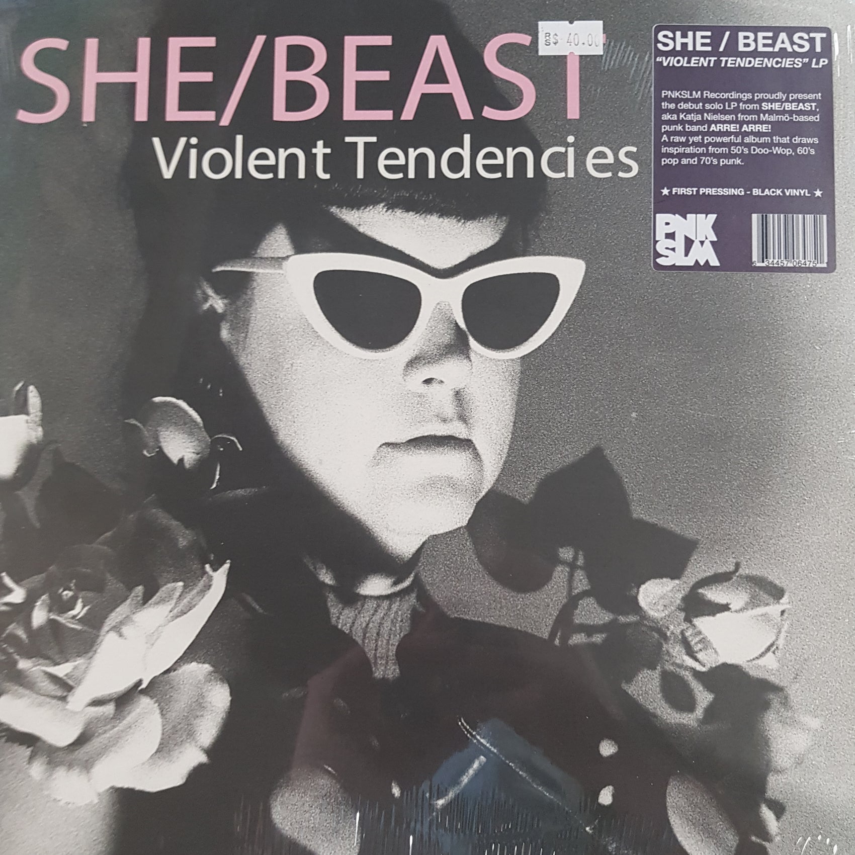 SHE/BEAST - VIOLENT TENDENCIES VINYL