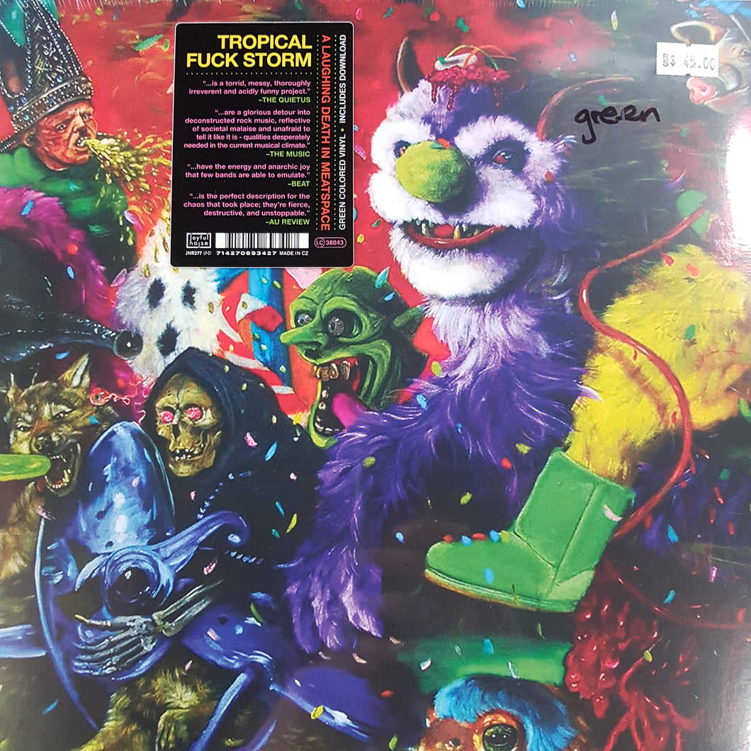 TROPICAL FUCK STORM - A LAUGHING DEATH IN MEATSPACE (GREEN COLOURED) VINYL