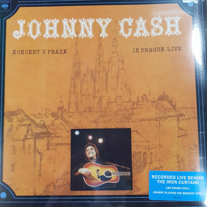JOHNNY CASH - LIVE IN PRAGUE VINYL