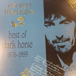 GEORGE HARRISON - BEST OF DARK HORSE  (USED VINYL 1989 AUS M-/M-)