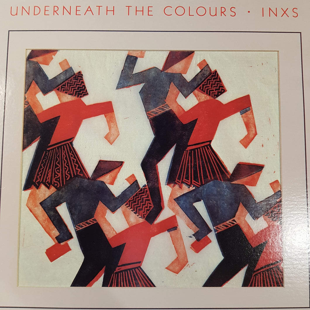 INXS - UNDERNEATH THE COLOURS (USED VINYL 1984 US M-/EX+)