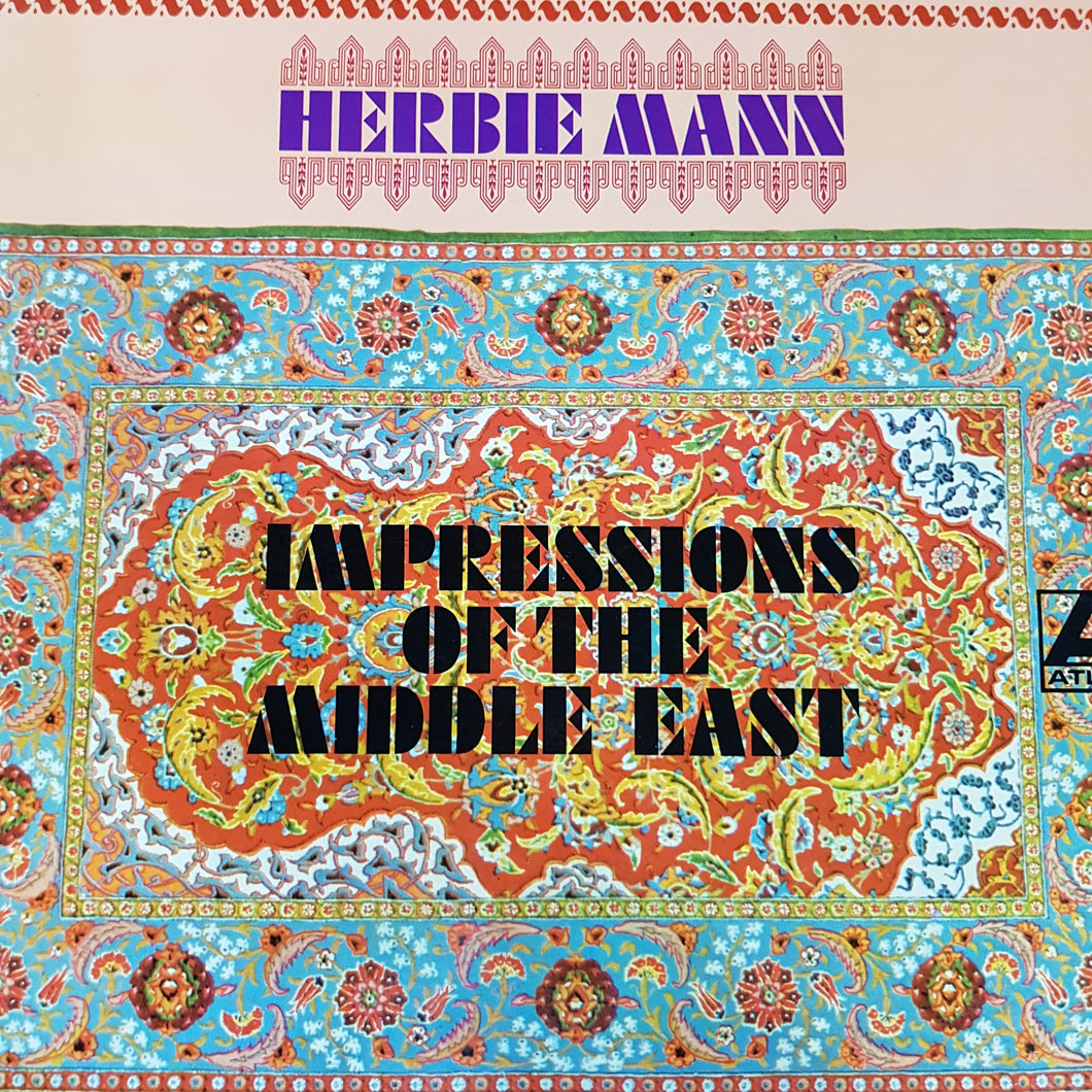 HERBIE MANN - IMPRESSIONS OF THE MIDDLE EAST (USED VINYL 1967 US  EX+/EX+)