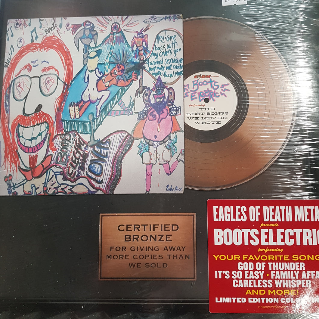 EAGLES OF DEATH METAL AND BOOTS ELECTRIC - THE BEST SONGS WE NEVER WROTE (COLOURED) VINYL