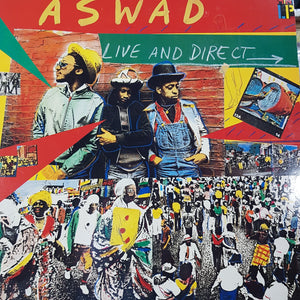 ASWAD - LIVE AND DIRECT (USED VINYL 1983 US M-/EX+)
