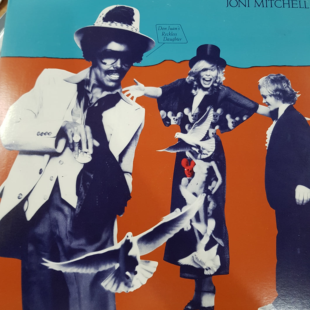 JONI MITCHELL - DON JUAN'S RECKLESS DAUGHTER (2LP) (USED VINYL 1978 UK M-/EX)