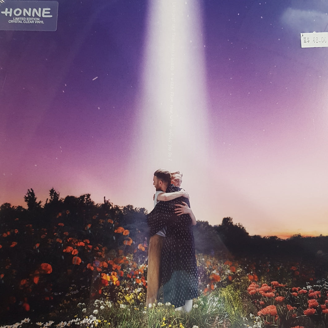HONNE - LETS JUST SAY THE WORLD ENDED A WEEK FROM NOW, WHAT WOULD YOU DO? (LIMITED EDITION CRYSTALCLEAR COLOURED) VINYL
