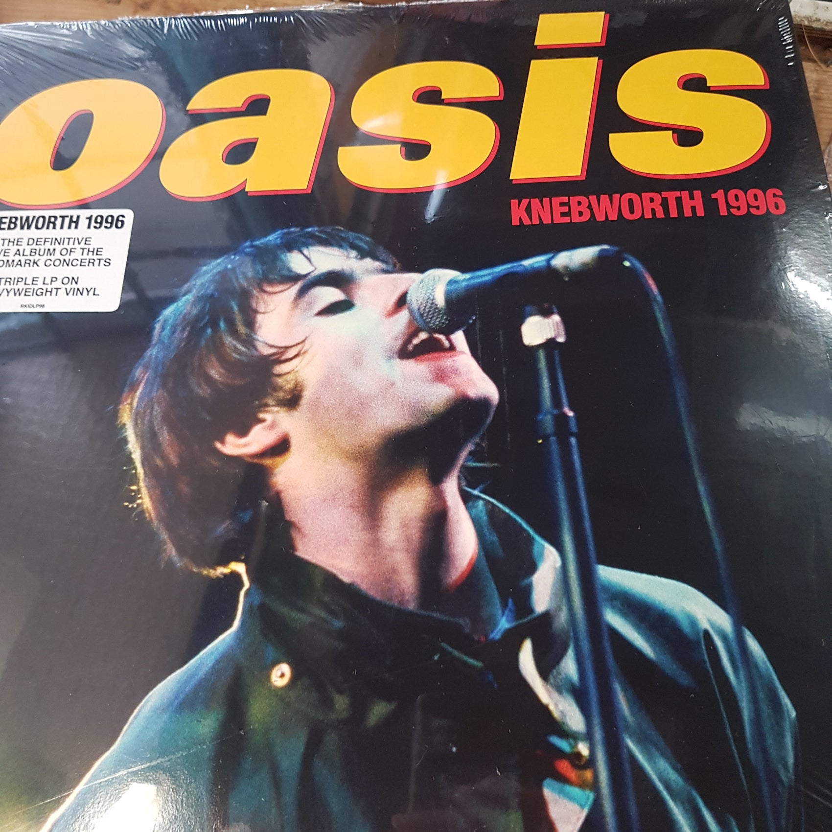 OASIS - KNEBWORTH 1996 LIVE (3LP) VINYL
