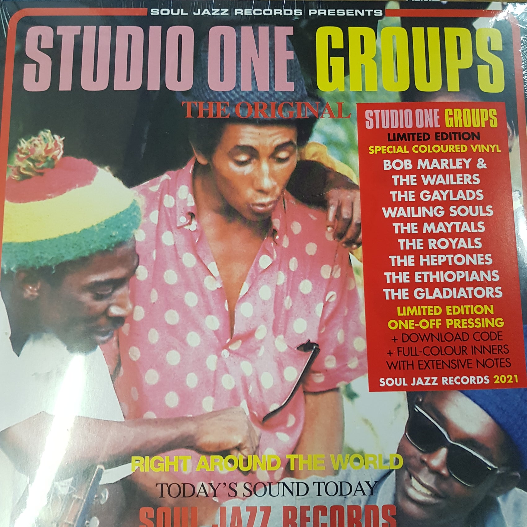 VARIOUS ARTISTS - STUDIO ONE GROUPS (2LP) (COLOURED) VINYL