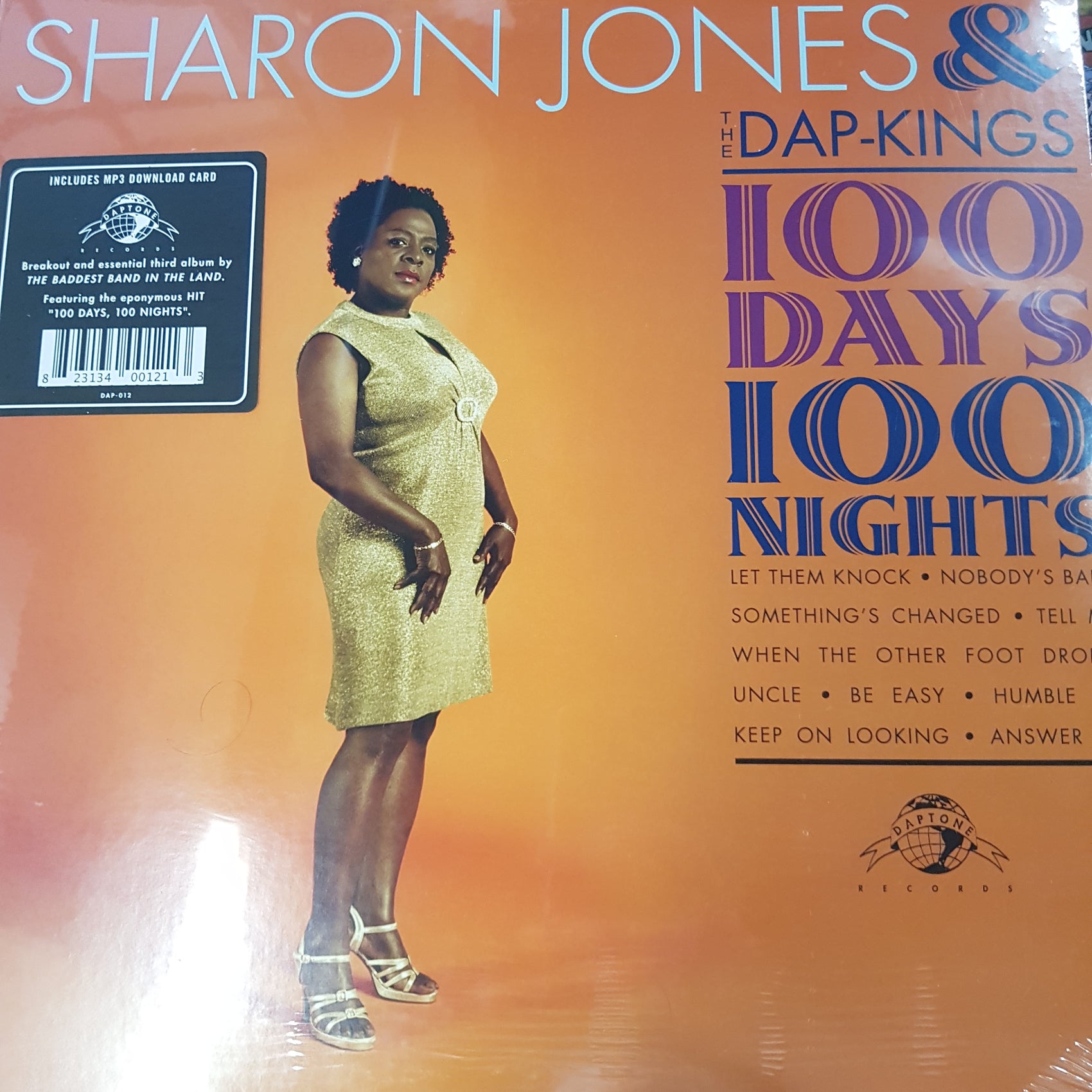 SHARON JONES & THE DAP-KINGS - 100 DAYS 100 NIGHTS VINYL