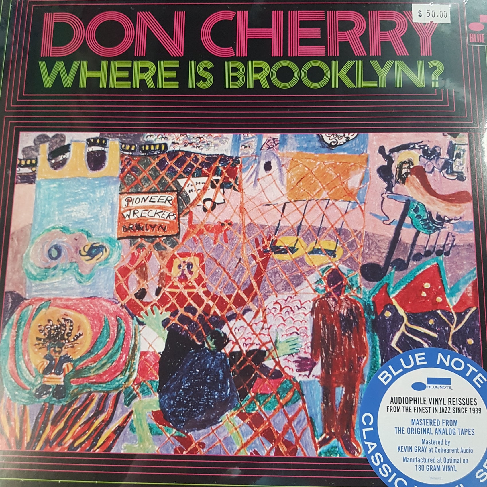 DON CHERRY - WHERE IS BROOKLYN? VINYL