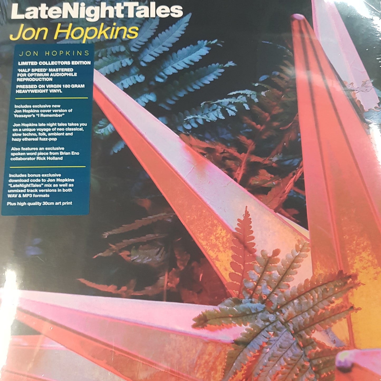 JON HOPKINS - LATE NIGHT TALES (2LP) VINYL