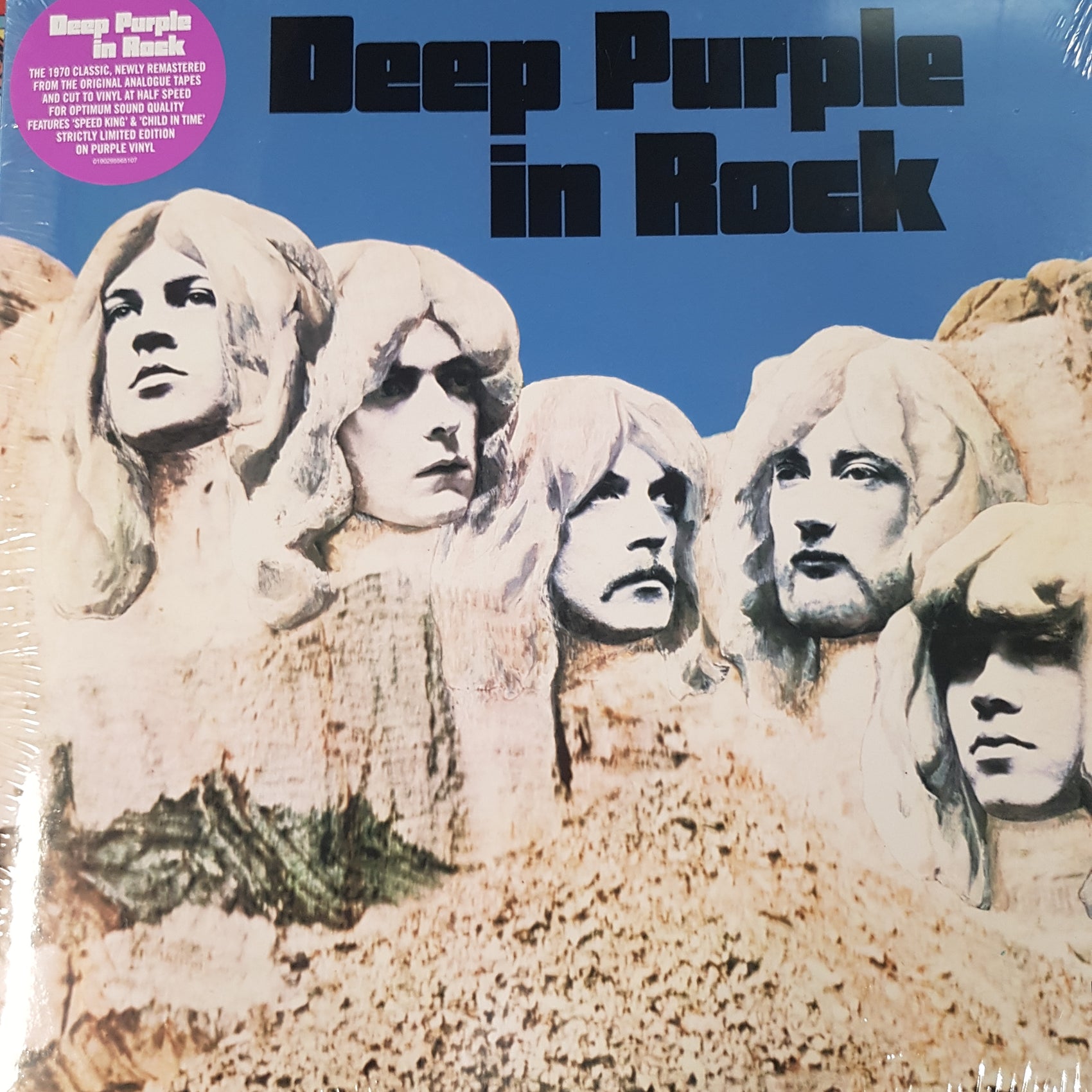 DEEP PURPLE - IN ROCK (HALF SPEED MASTERED) (PURPLE COLOURED) VINYL